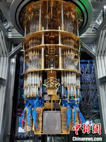 2021年度中国十大科学进展8:祖冲之号。 科技部高技术研究发展中心(基础研究管理中心) 供图 2021年度中国十大科学进展8:祖冲之号。 科技部高技术研究发展中心(基础研究管理中心) 供图